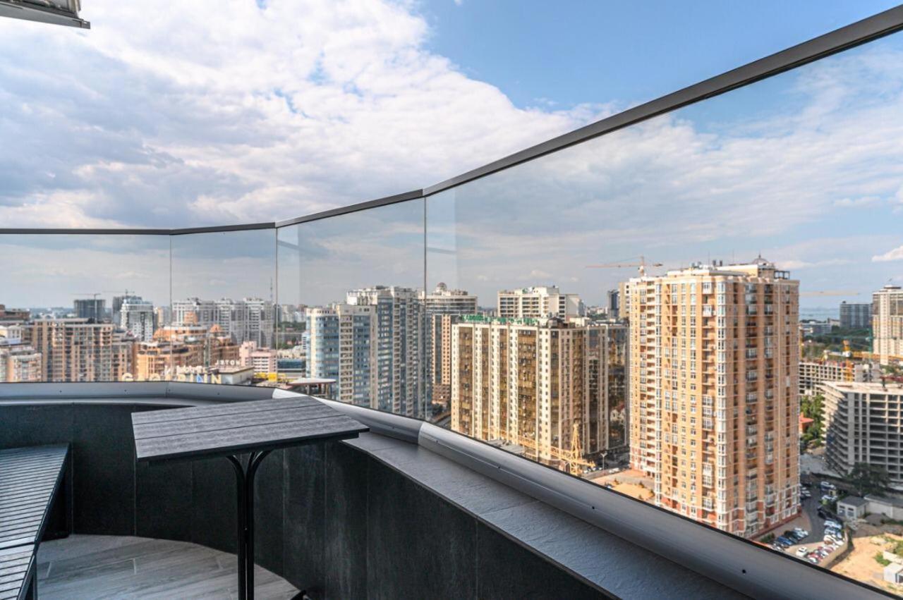 Party Luxury 3Br Sea View Apartment In Arcadia Одесса Экстерьер фото